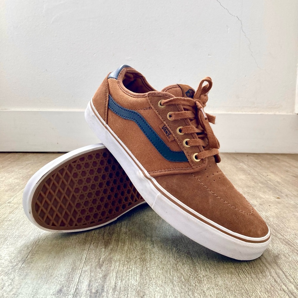 Vans | Pro UltraCush HD Brown Suede Sneakers 9.5